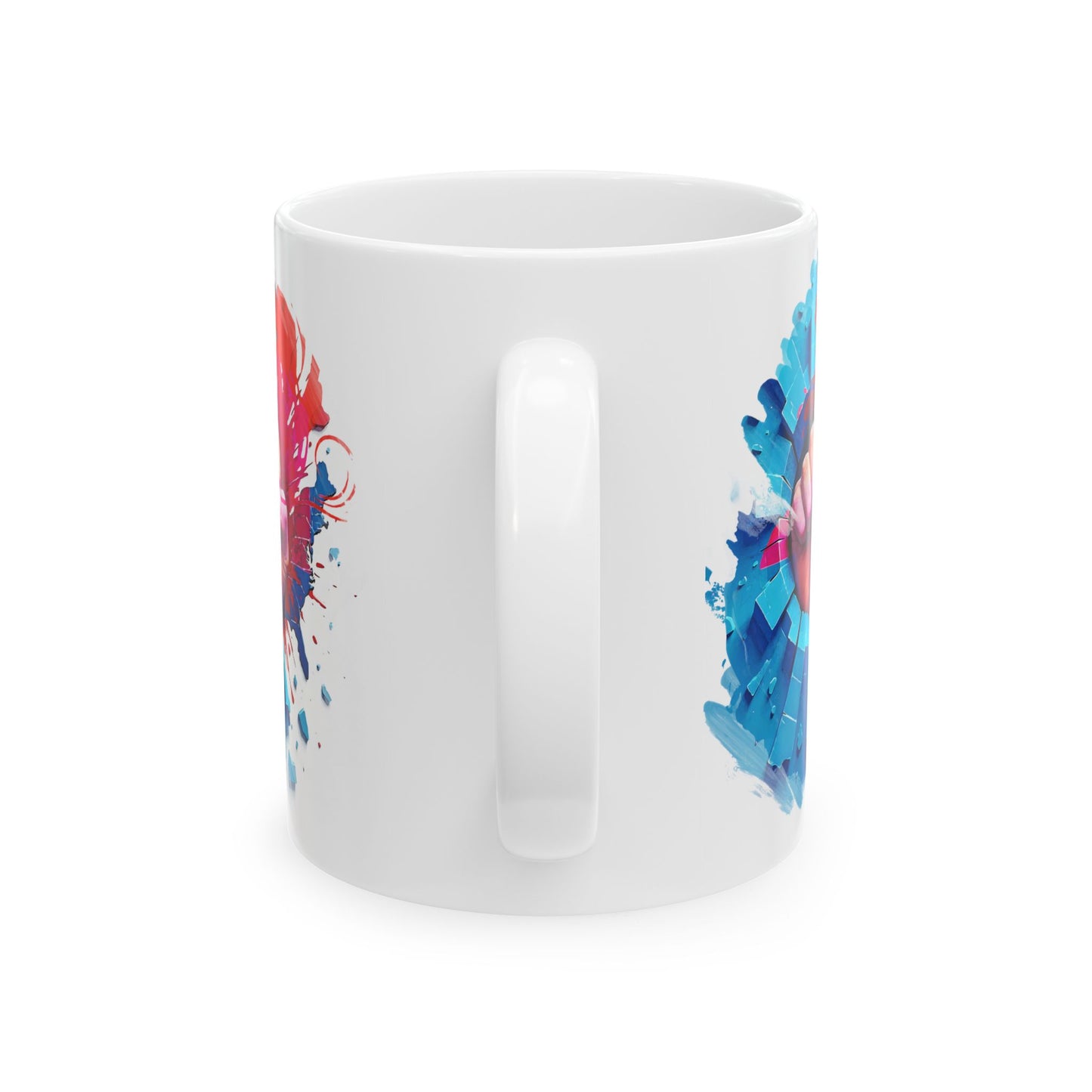 Fight Fist Mug, (11oz, 15oz)
