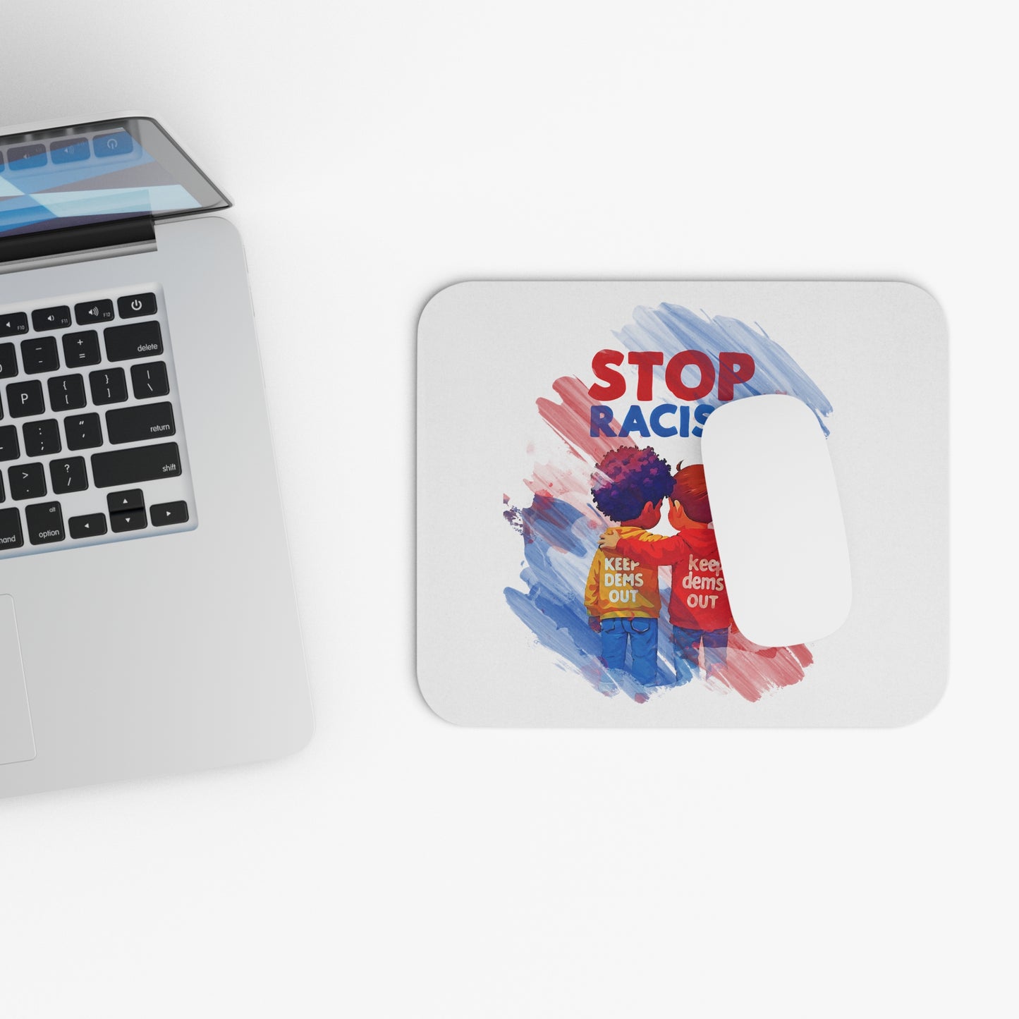 Stop Racism Mouse Pad