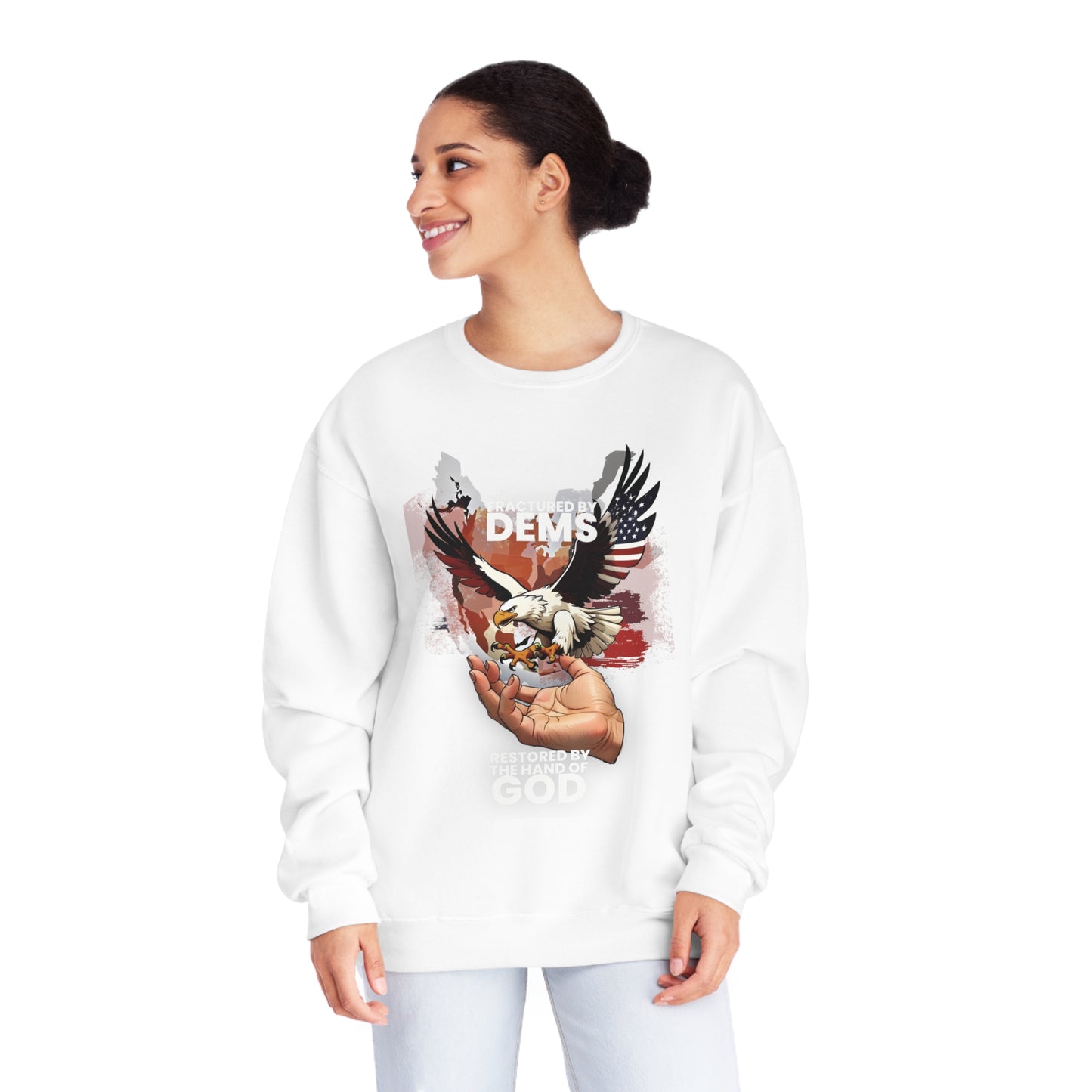 Restored by the Hands of God Sweatshirt