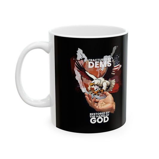 Restored by God Ceramic Mug, (11oz, 15oz)