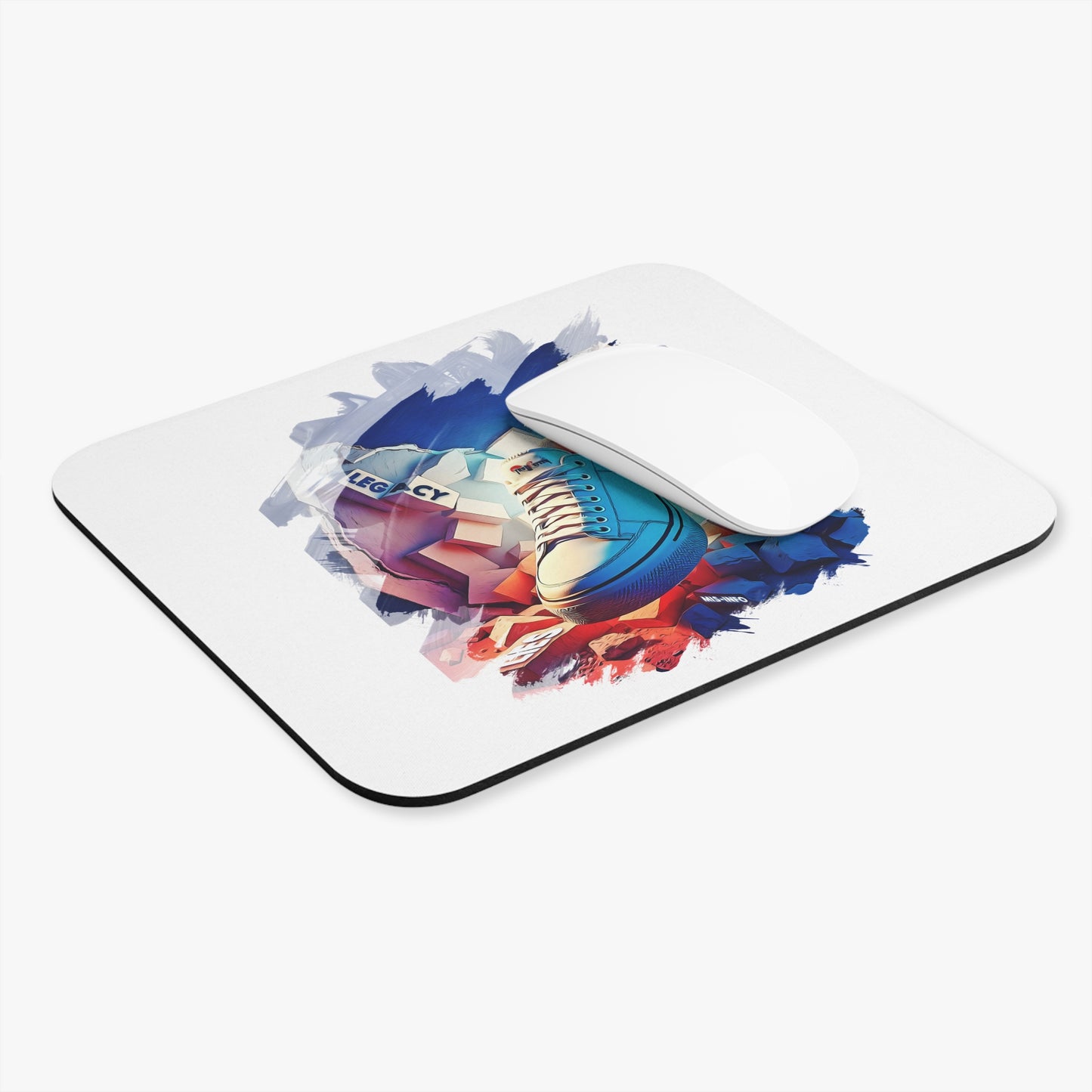 Crushing the wall Mouse Pad (Rectangle)
