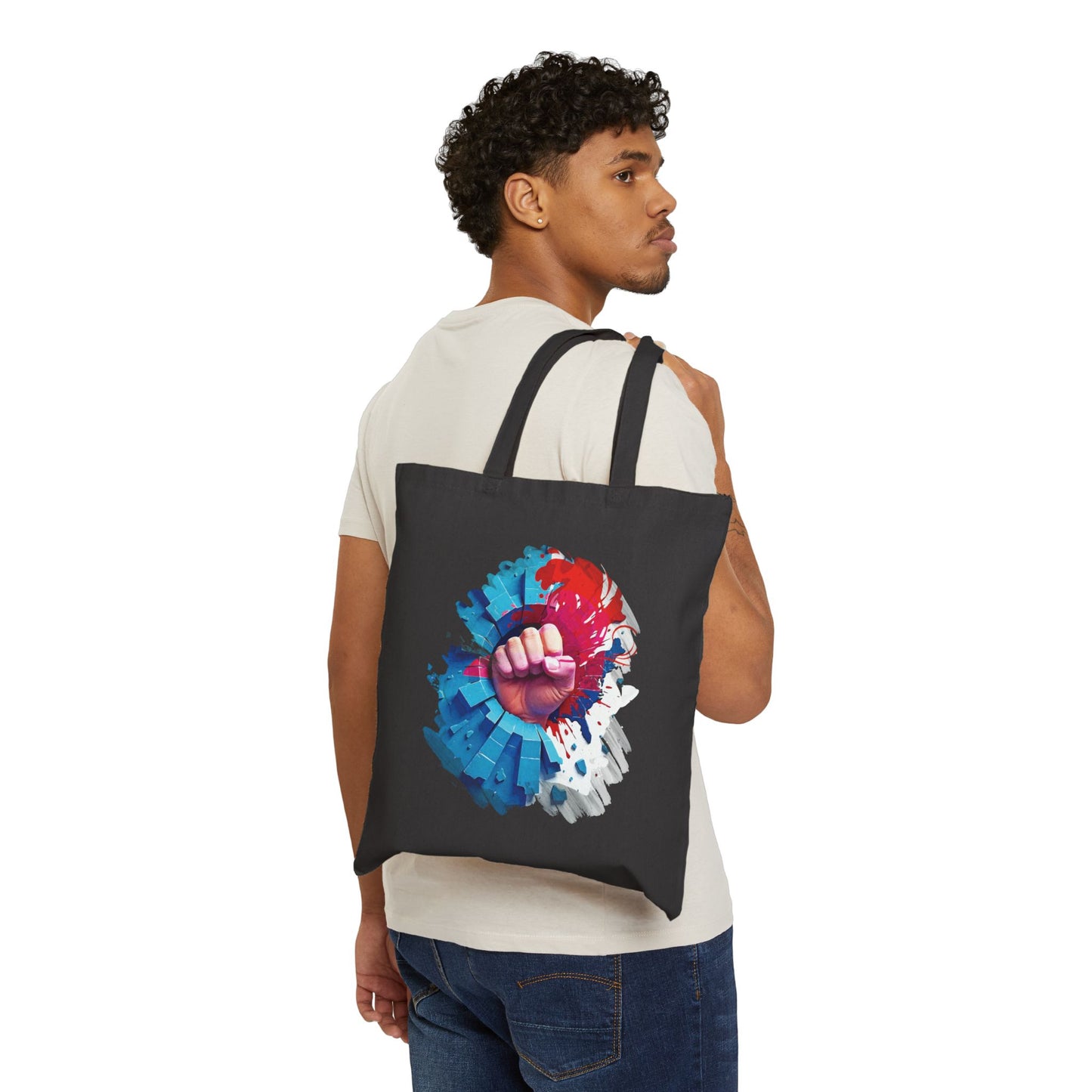 Trump Fist Tote Bag – Power in Your Hands