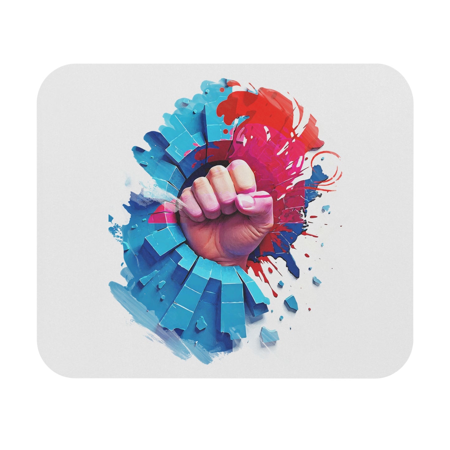 Trump Fist Mouse Pad (Rectangle)