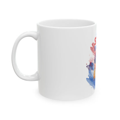 Stop Racism Ceramic Mug, (11oz, 15oz)