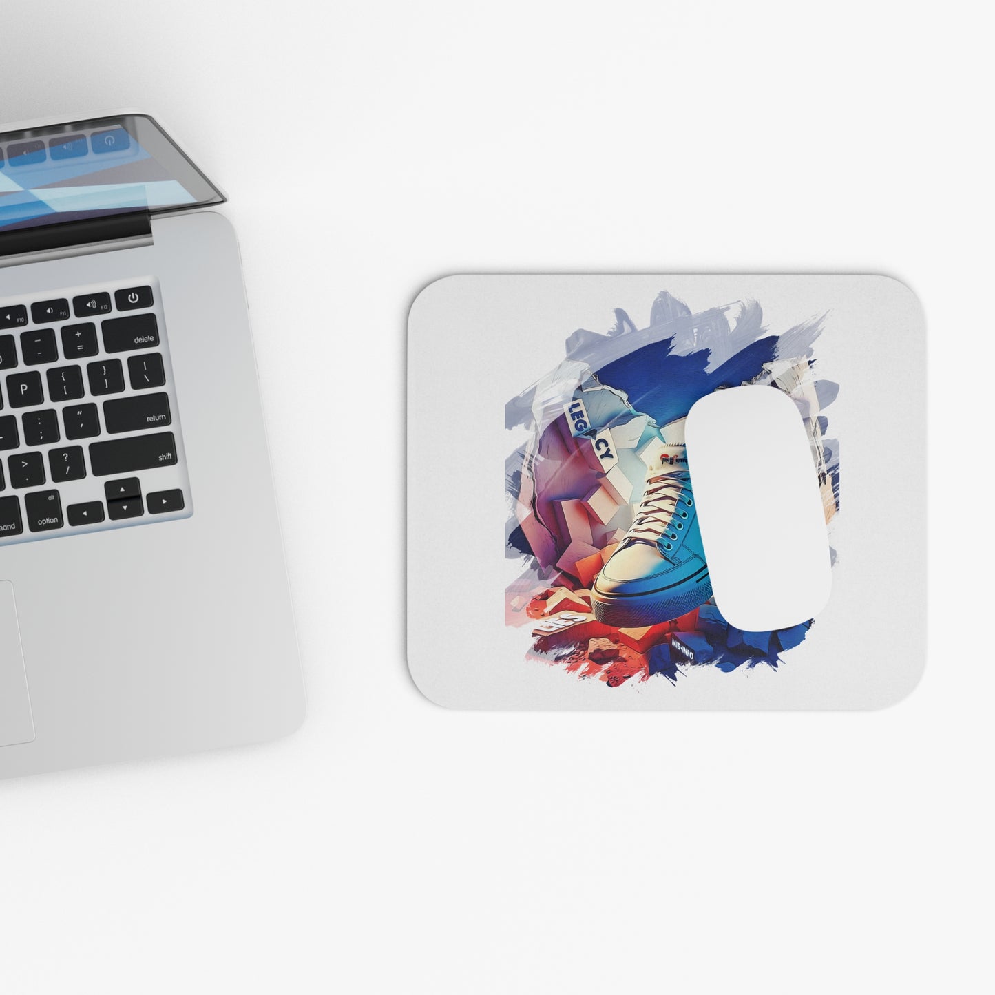 Crushing the wall Mouse Pad (Rectangle)