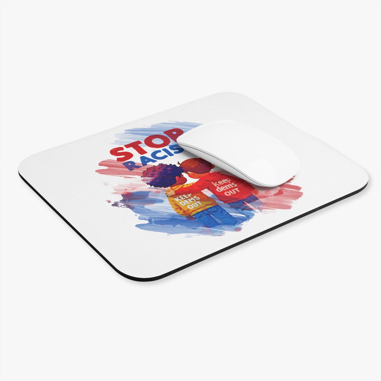 Stop Racism Mouse Pad