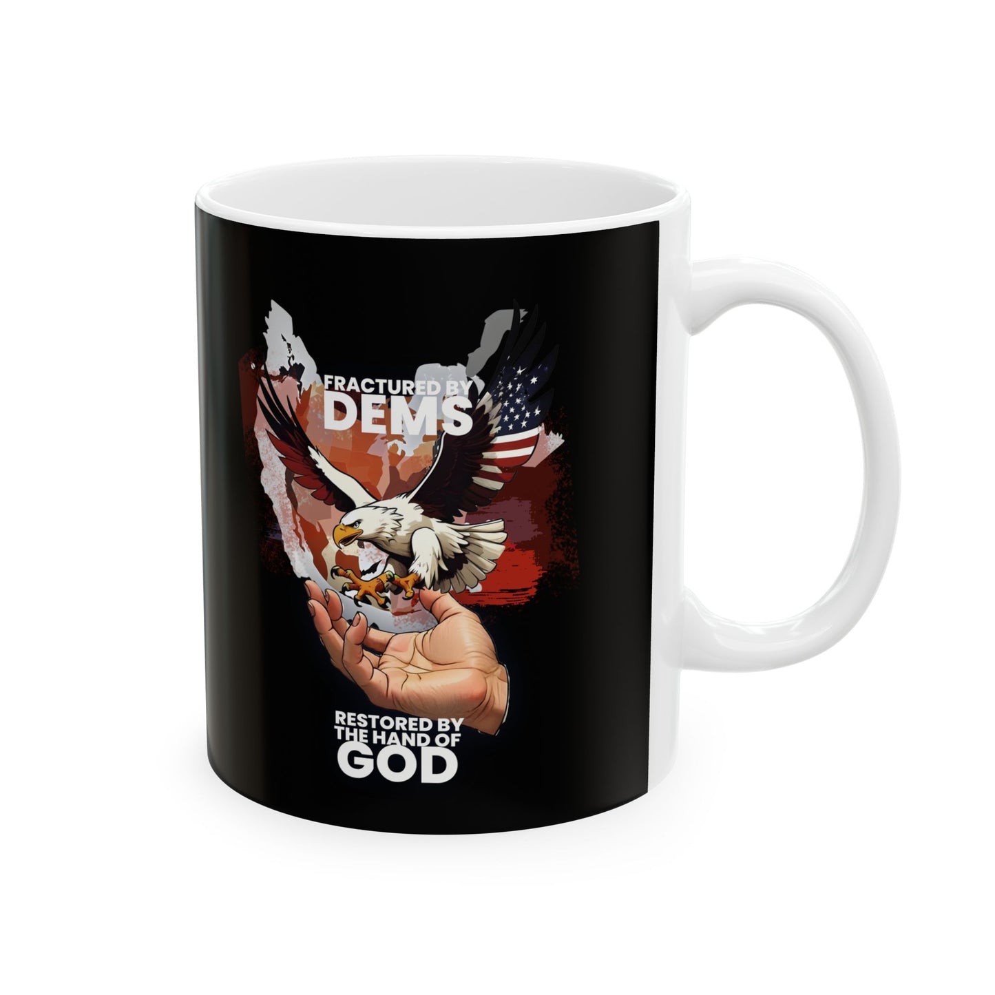 Restored by God Ceramic Mug, (11oz, 15oz)