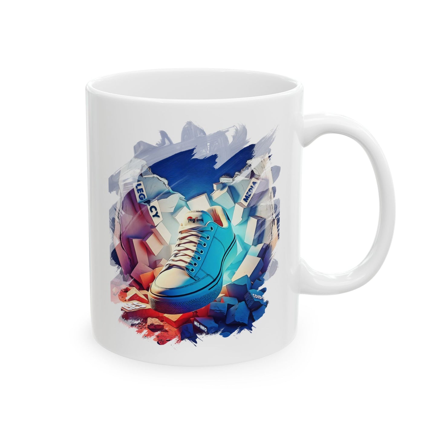 Crushing the Wall Mug