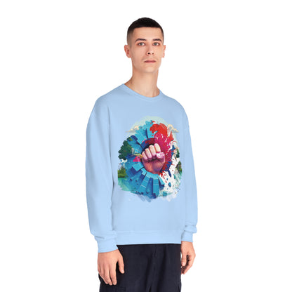 Blue Wall - Red Wave Sweatshirt