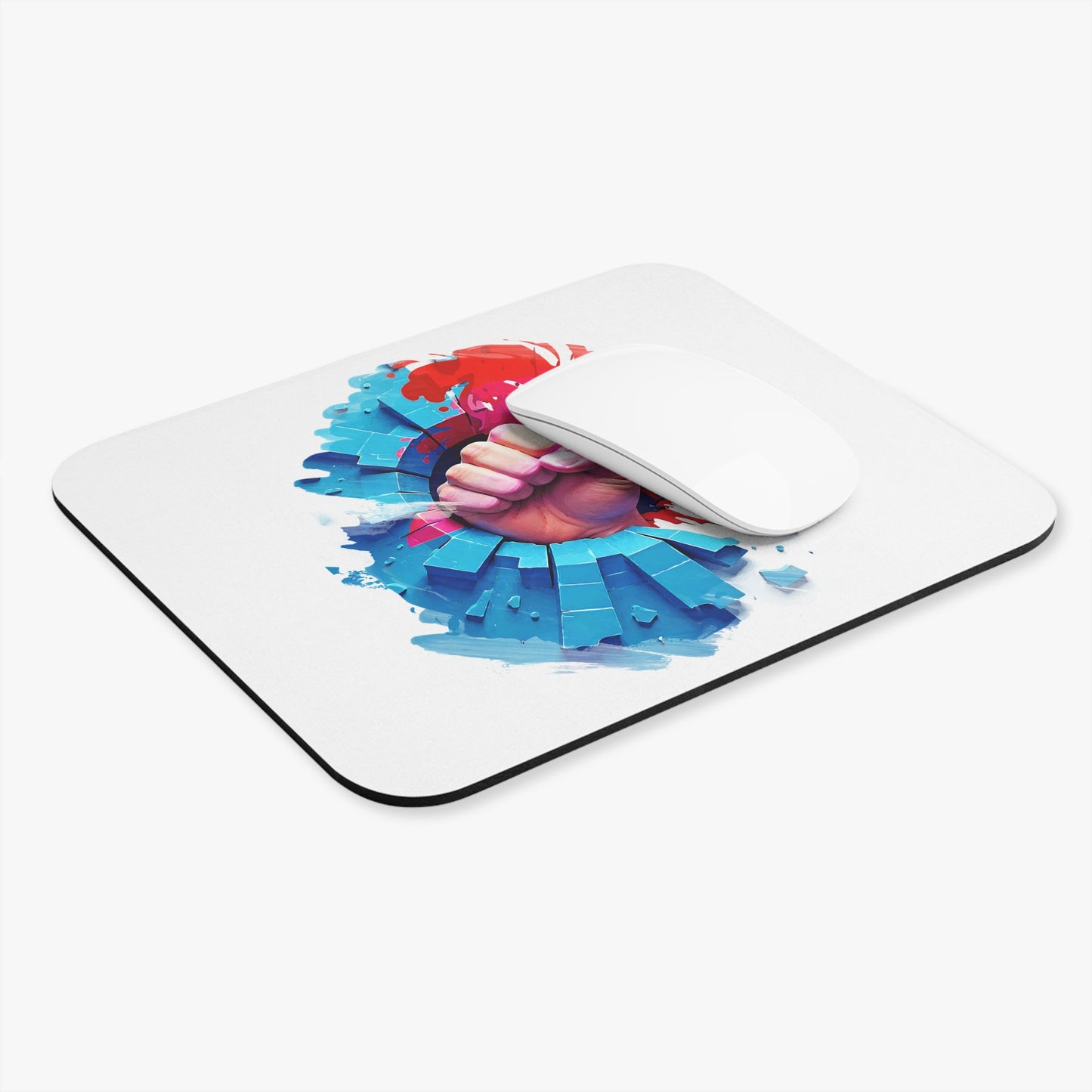 Trump Fist Mouse Pad (Rectangle)