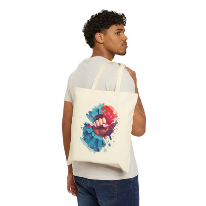 Trump Fist Tote Bag – Power in Your Hands